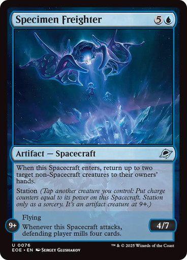 Specimen Freighter、Magic: The Gathering、kayou