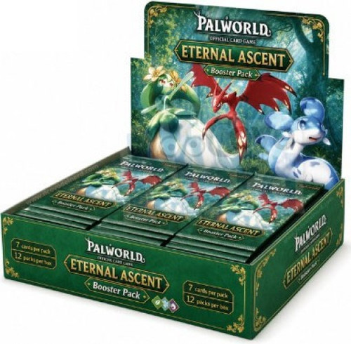 Palworld Trading Card Game Eternal Ascent Booster Box POCGe-BP ENGLISH, 12 Packs (Pre-Order ships February)、ToyWiz、kayou