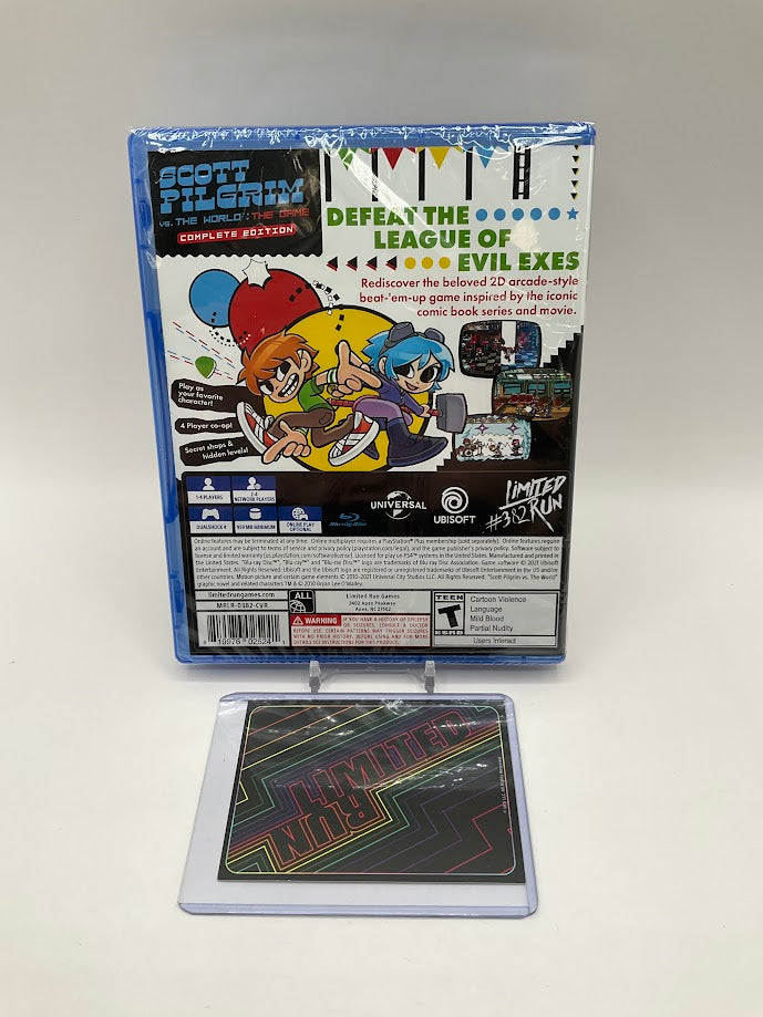 Scott Pilgrim vs. the World: The Game Complete Edition Playstation 4 Sealed、Collector Store LLC - VG、kayou