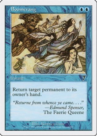 Boomerang (7ED-064) - 7th Edition Foil、Wizards of the Coast、kayou