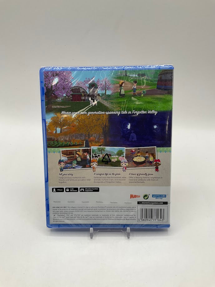 Story Of Seasons: A Wonderful Life PAL Playstation 5 Sealed、Collector Store LLC - VG、kayou