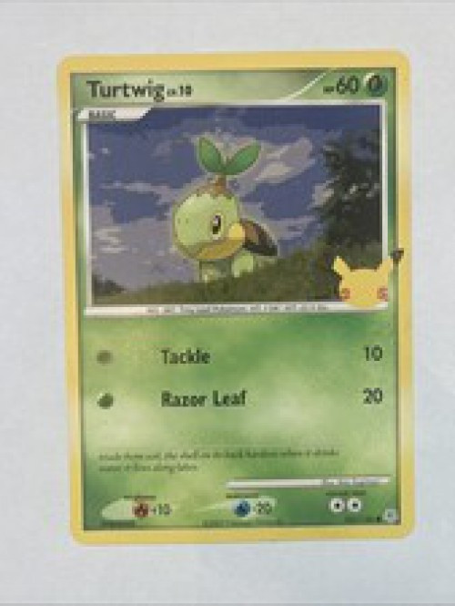 Pokemon Celebration 2022 Celebrations Common Turtwig #103 Oversized Celebrations 、ToyWiz、kayou