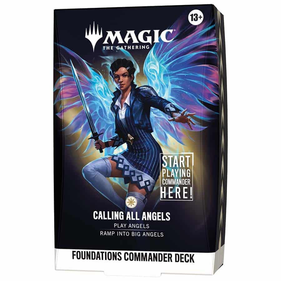 MtG Foundations Calling All Angels Commander Deck 110 Cards (Pre-Order ships October)、ToyWiz、kayou