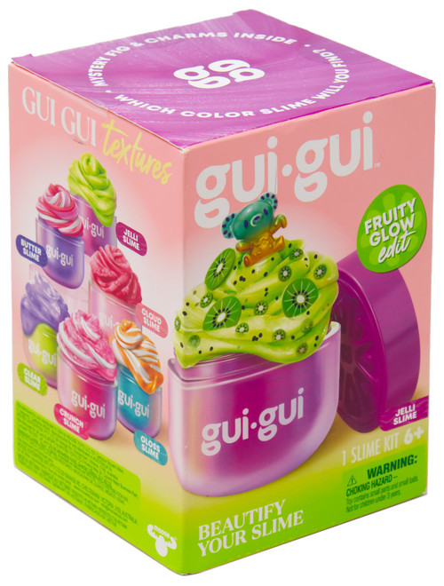 Gui-Gui Fruity Glow Edit Slime JELLI Pack、ToyWiz、kayou