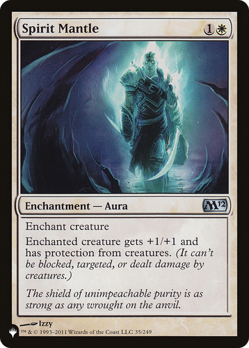 Spirit Mantle (LIST-35/249) - The List、Wizards of the Coast、kayou