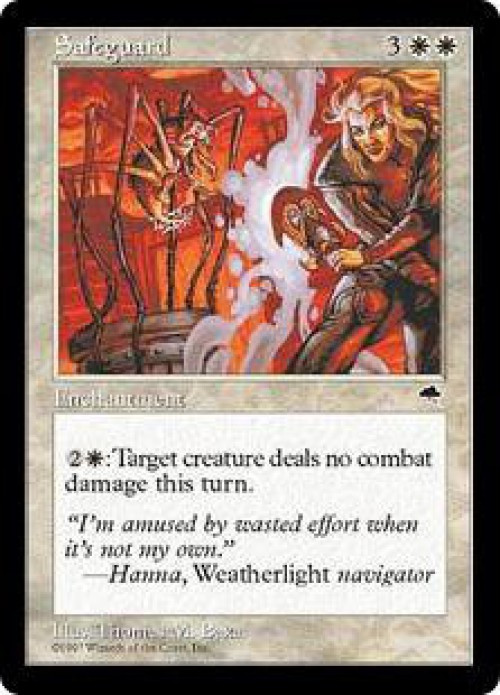 MtG Tempest Rare Safeguard #39 Lightly Played、ToyWiz、kayou