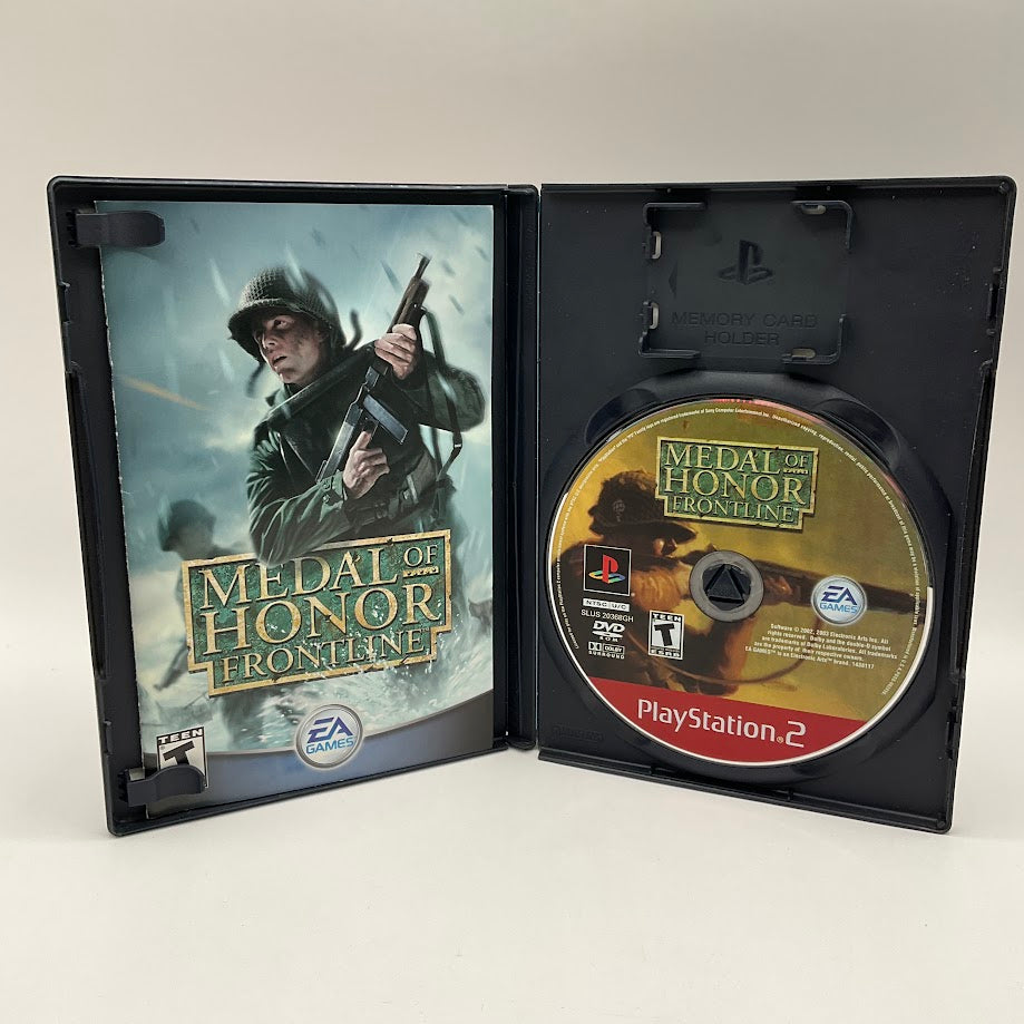 Medal of Honor Frontline Greatest Hits Playstation 2 Used #2、Collector Store LLC - VG、kayou