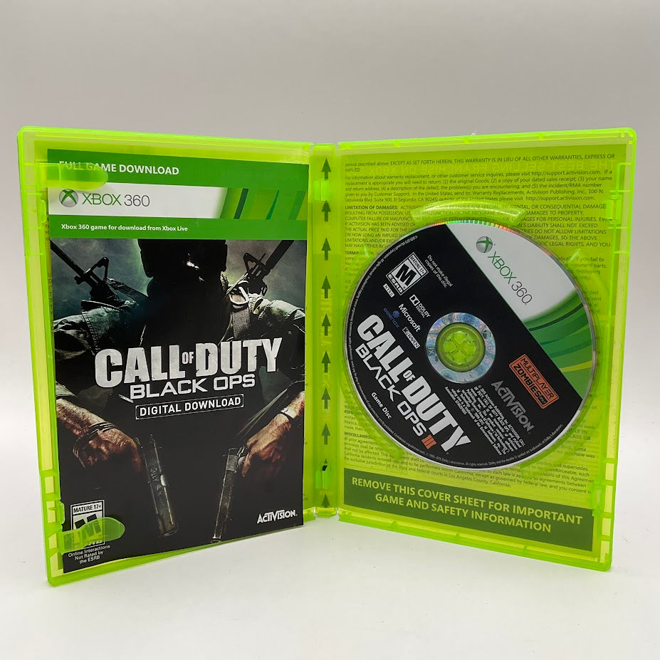 Call of Duty Black Ops III Xbox 360 Used、Collector Store LLC - VG、kayou