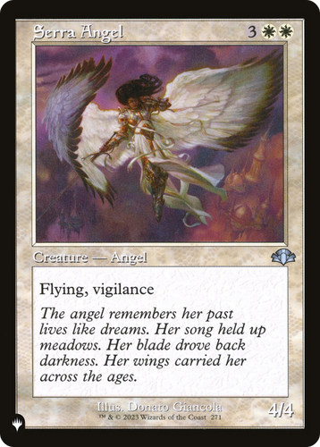 Serra Angel (Retro Frame) (LIST-271/261) - The List、Wizards of the Coast、kayou