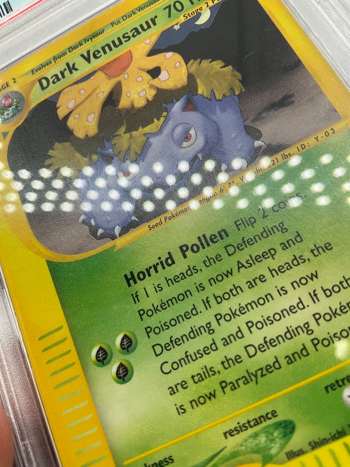 Dark Venusaur Pokemon Best of Game Promo #7 PSA 9、Collector Store LLC Gaming、kayou