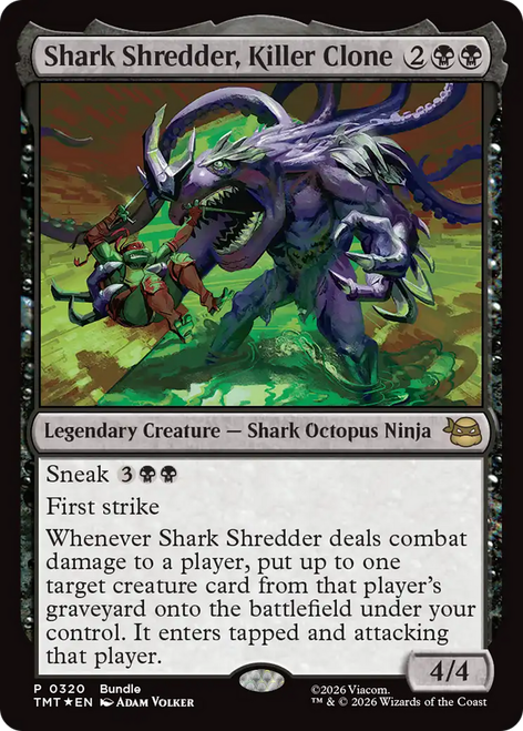 Shark Shredder, Killer Clone (Bundle Promo) | Teenage Mutant Ninja Turtles、Magic: The Gathering、kayou