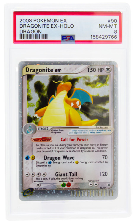 Pokemon EX Dragon Ultra Rare Dragonite ex #90 PSA 8、ToyWiz、kayou