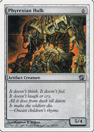 Phyrexian Hulk (8ED-310) - 8th Edition Foil、Wizards of the Coast、kayou