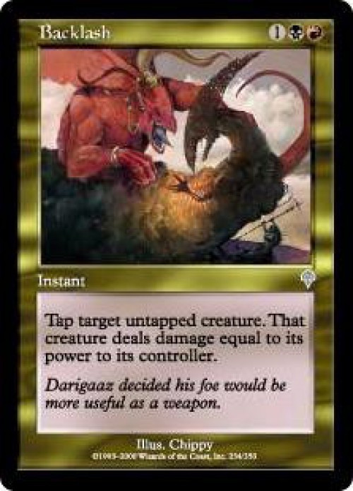 MtG Invasion Uncommon Backlash #234、ToyWiz、kayou