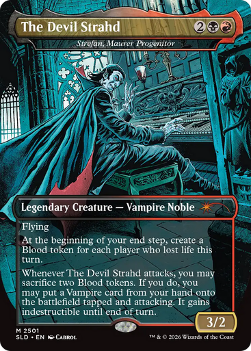 Strefan, Maurer Progenitor The Devil Strahd (Secret Lair - Dungeons & Dragons: Strahd's Descent) | Secret Lair Drops、Magic: The Gathering、kayou