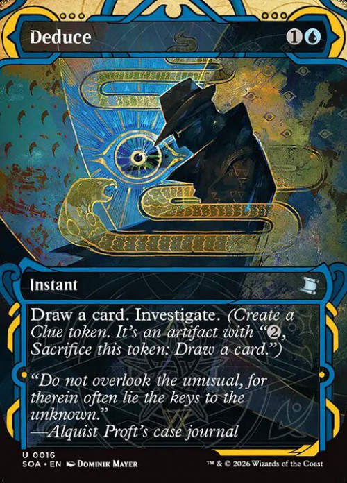 MtG Secrets of Strixhaven Mystical Archive Uncommon Deduce #16、ToyWiz、kayou