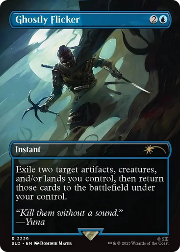 Ghostly Flicker (Secret Lair - Ghost of Tsushima) | Secret Lair Drops、Magic: The Gathering、kayou