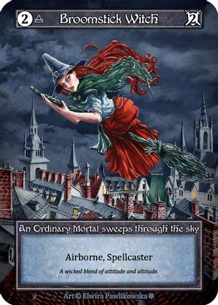 Broomstick Witch (Foil) - Gothic Foil、Gothic、kayou