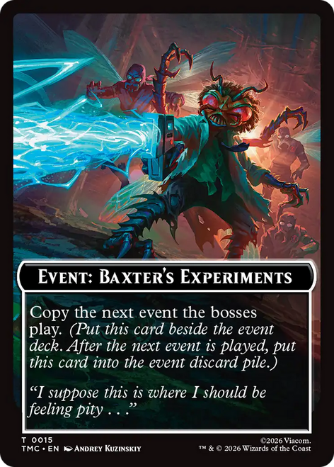 Teenage Mutant Ninja Turtles Commander - Event: Baxter's Experiments | Teenage Mutant Ninja Turtles Eternal、Magic: The Gathering、kayou