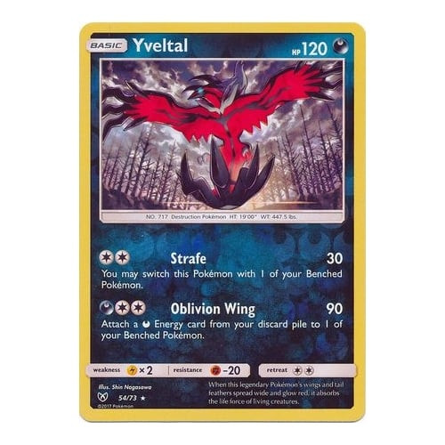 Shining Legends 54/73 Yveltal (Reverse Holo)、Pokemon、kayou