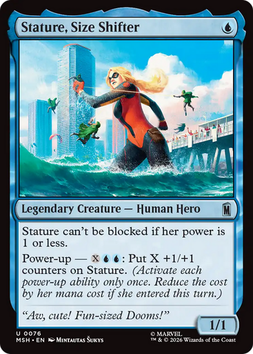 Stature, Size Shifter (Foil) | Marvel Super Heroes、Magic: The Gathering、kayou
