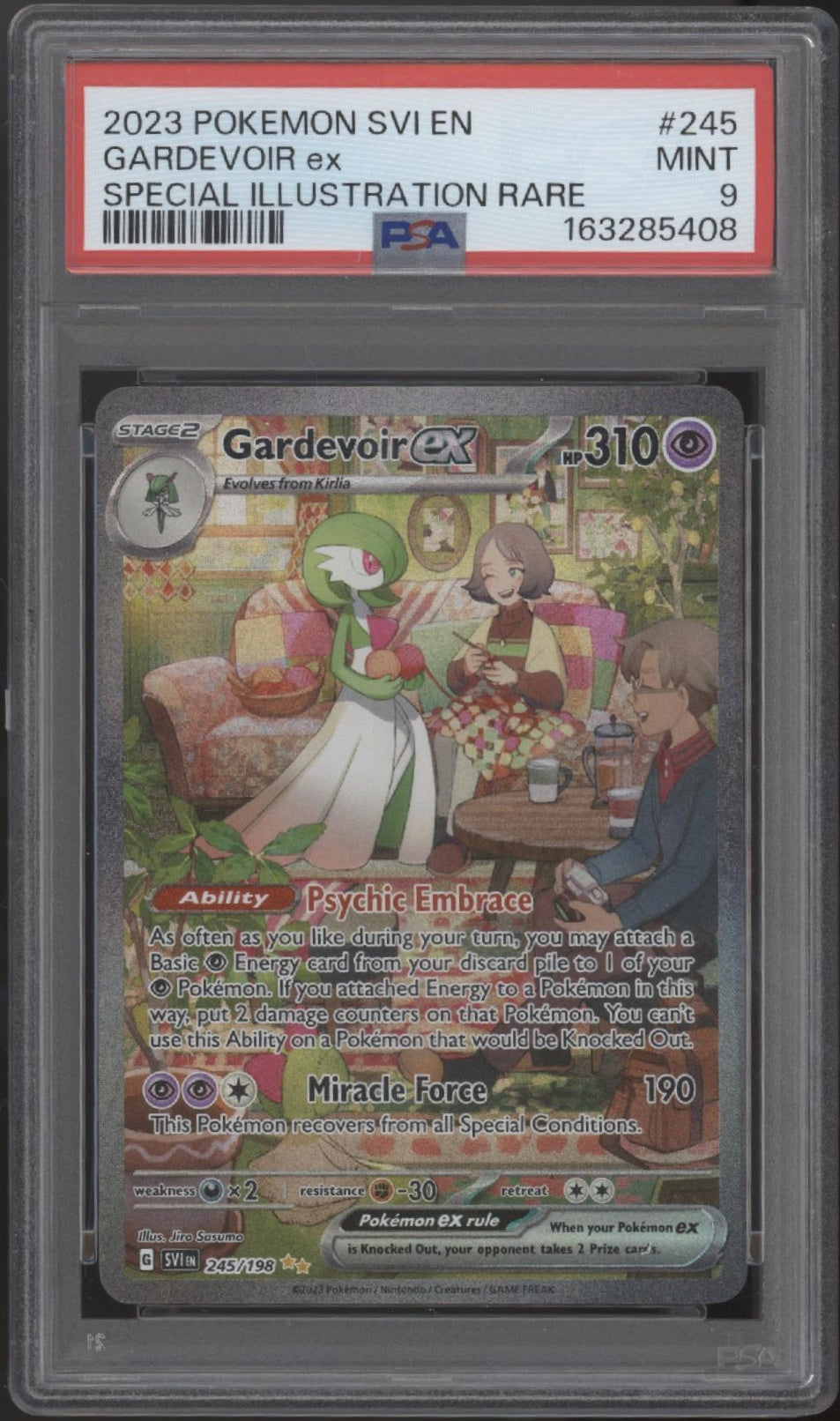 Gardevoir ex Pokemon Scarlet & Violet Special Illustration Rare #245 PSA 9、Collector Store LLC Gaming、kayou