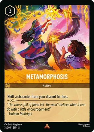 Metamorphosis (31/204) - Wilds Unknown Cold Foil、Ravensburger、kayou
