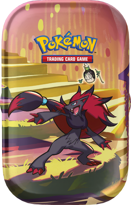 EMPTY Scarlet & Violet Shrouded Fable Mini Tin - Zoroark、Pokemon、kayou