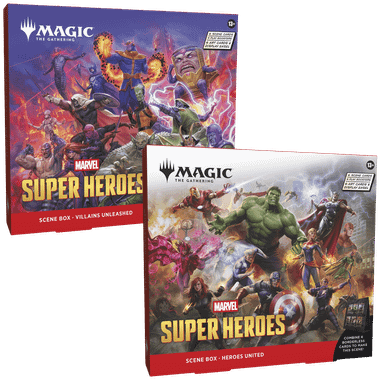 Magic: The Gathering - Marvel Super Heroes - Scene Box (Set of 2)、Wizards of the Coast、kayou