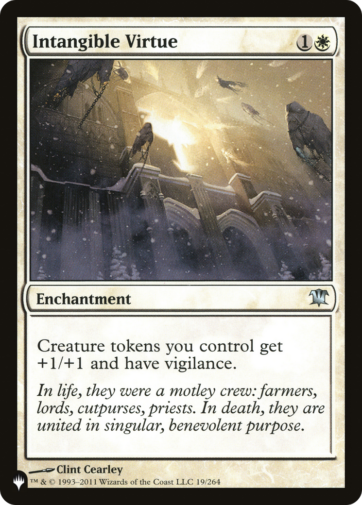 Intangible Virtue (LIST-ISD-19) - The List、Wizards of the Coast、kayou