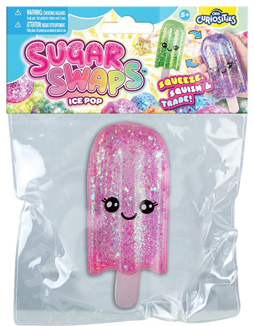 Curiosities Sugar Swaps Ice Pop PINK Squeeze Toy、ToyWiz、kayou