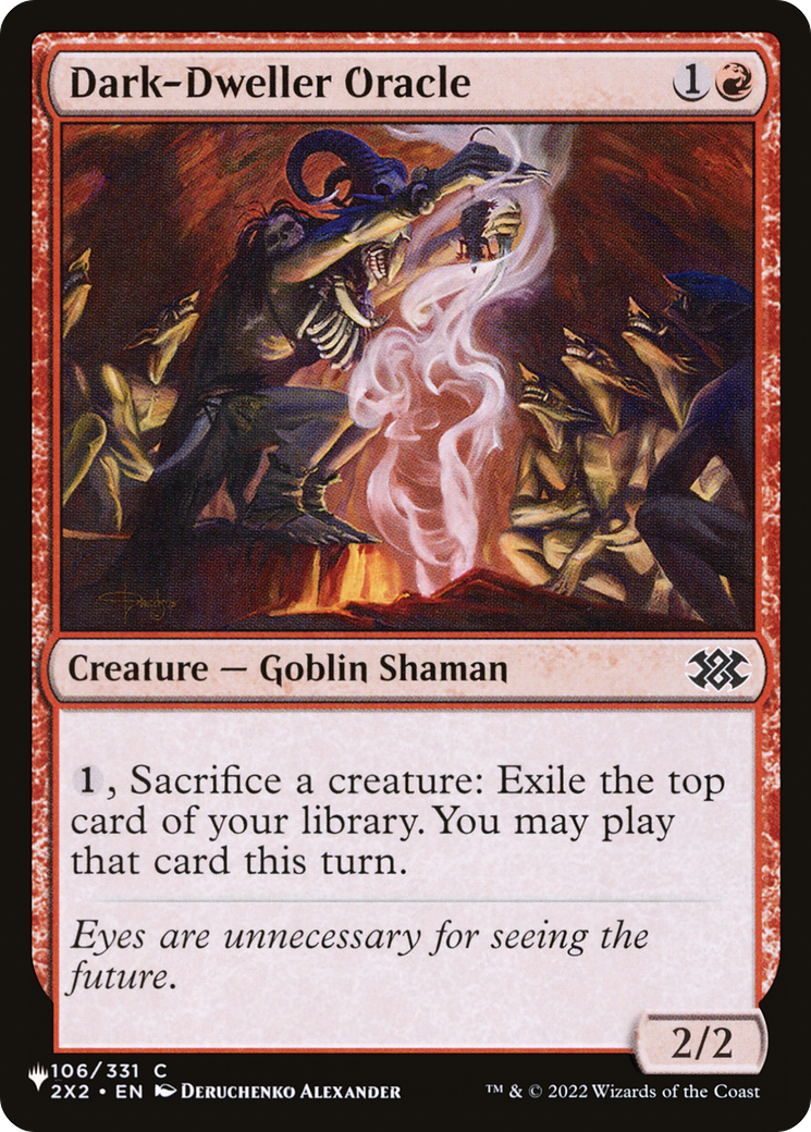 Dark-Dweller Oracle (LIST-106/024) - The List、Wizards of the Coast、kayou