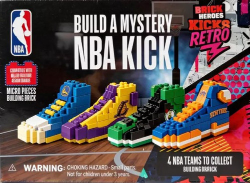 NBA Brick Heroes Kicks Retro Mystery Pack、ToyWiz、kayou