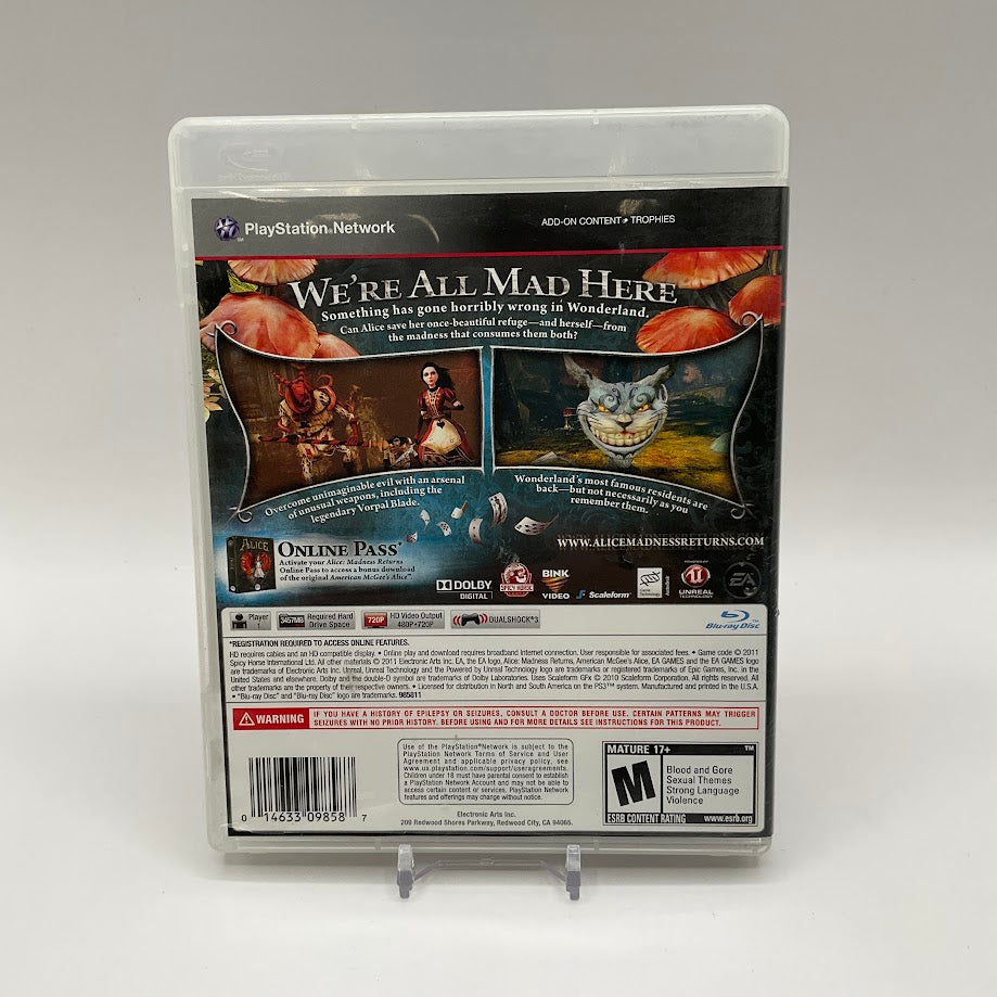 Alice: Madness Returns Playstation 3、Collector Store LLC Gaming、kayou