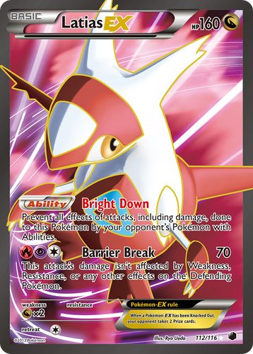 Latias-EX 112/116 - Plasma Freeze Holofoil (MP)、The Pokémon Company、kayou