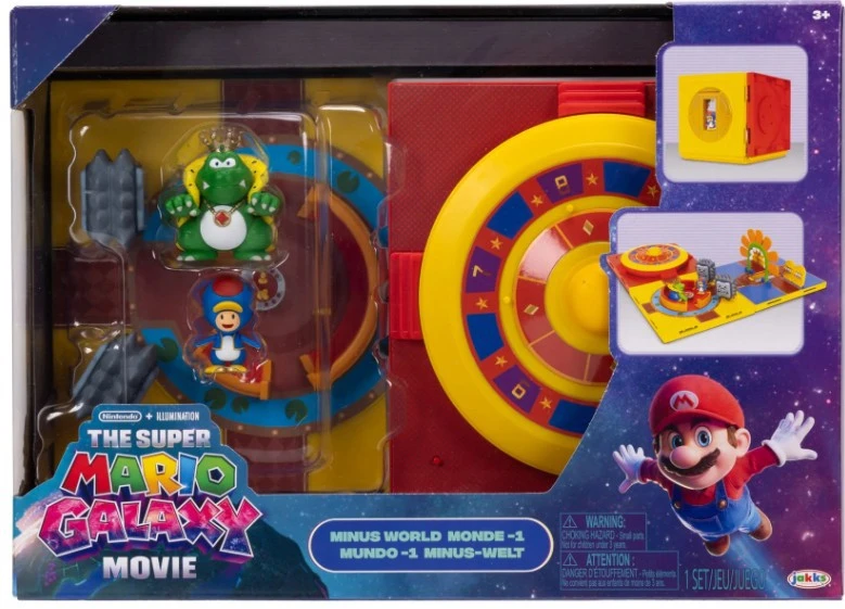 World of Nintendo Super Mario Galaxy Movie Minus World Diorama Set Exclusive Wart & Penguin Toad Figures、ToyWiz、kayou