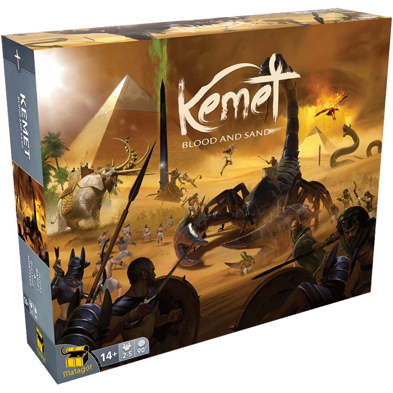Kemet: Blood and Sand (Kickstarter)、Matagot、kayou