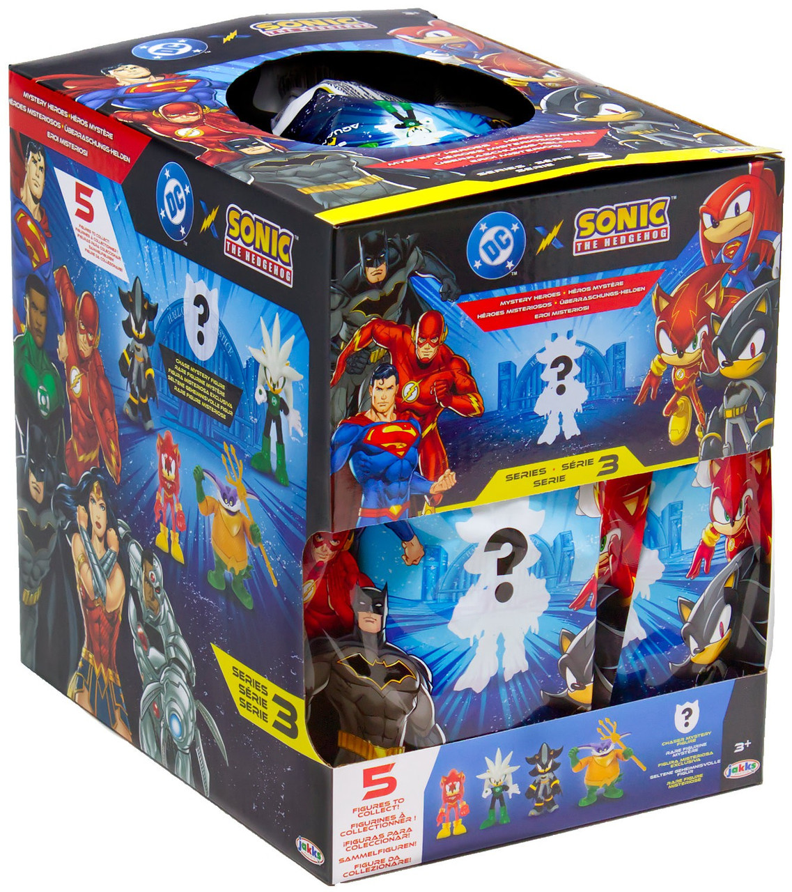 Sonic The Hedgehog x DC Series 3 2.5-Inch Mystery Heroes Box 12 Packs、ToyWiz、kayou