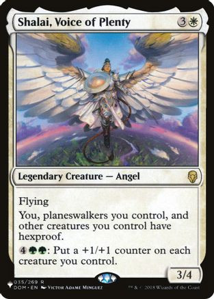 Shalai, Voice of Plenty (LIST-035/269) - The List Reprints、Wizards of the Coast、kayou
