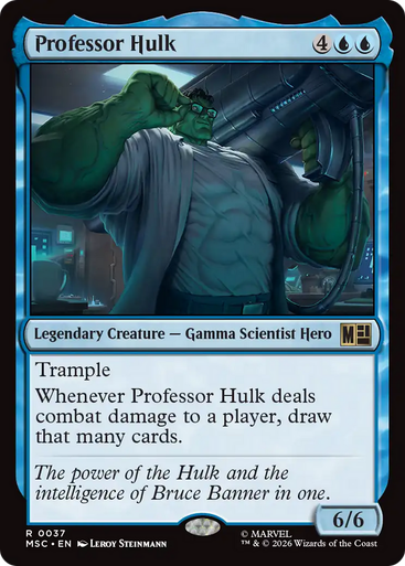 Professor Hulk (Surge Foil) | Marvel Super Heroes Commander、Magic: The Gathering、kayou