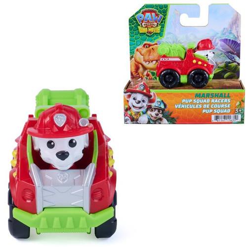 Paw Patrol The Dino Movie Pup Squad Racer Marshall Vehicle、ToyWiz、kayou