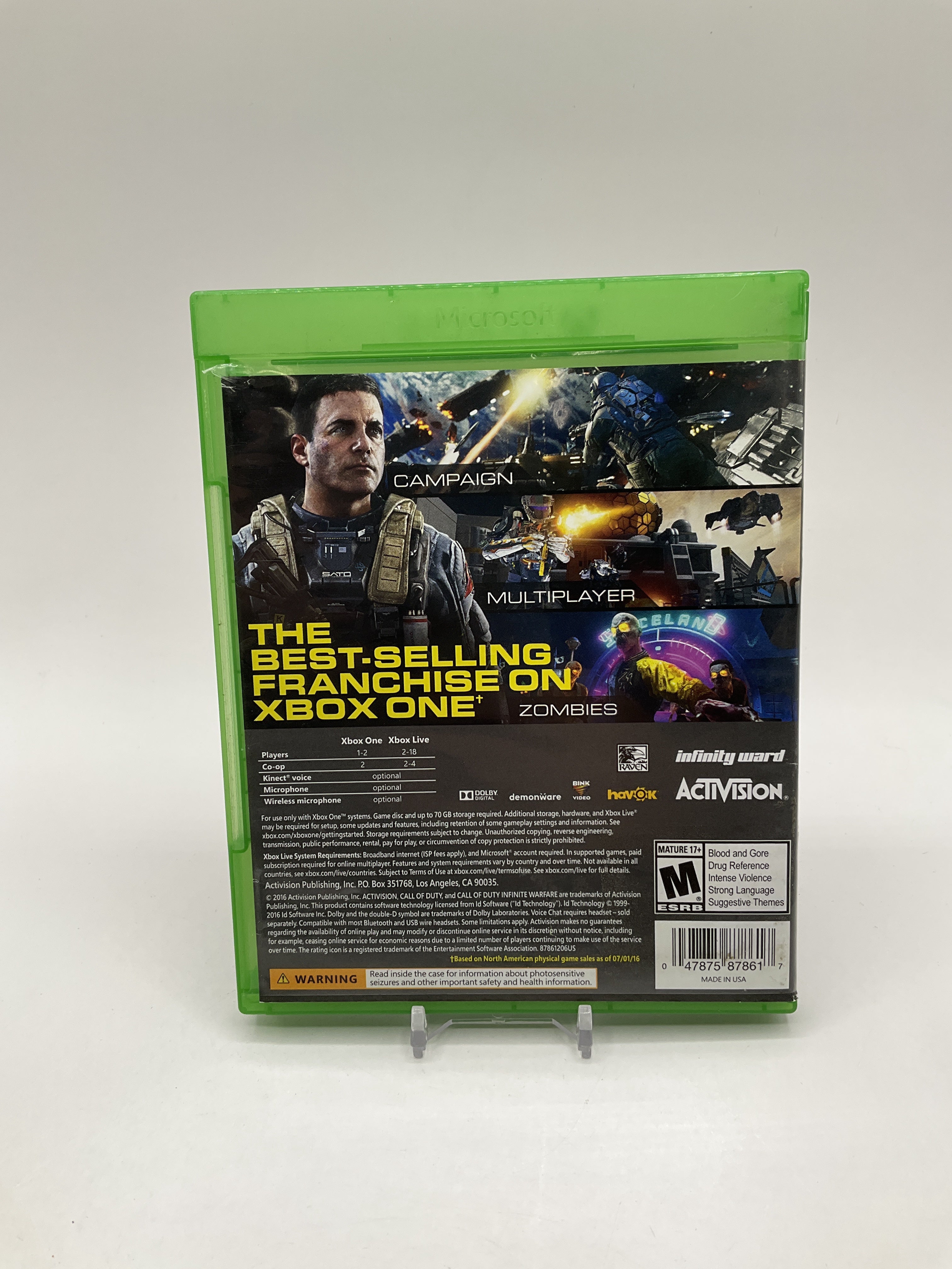 Call of Duty: Infinite Warfare Xbox One Used、Collector Store LLC - VG、kayou