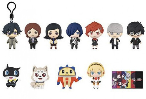 3D Figural Foam Bag Clip Persona 30th Anniversary Series 3 2-Inch Mystery Box 24 Packs、ToyWiz、kayou