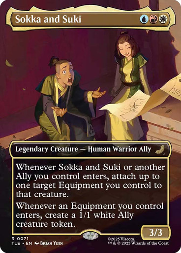 Sokka and Suki、Magic: The Gathering、kayou