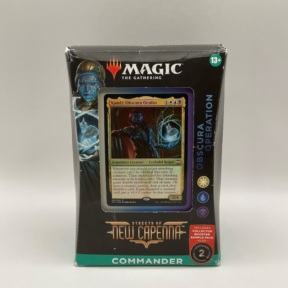 Magic the Gathering: Streets of New Capenna Commander Deck - Obscura Operation #1 *See Picture for Condition*、Magic the Gathering、kayou