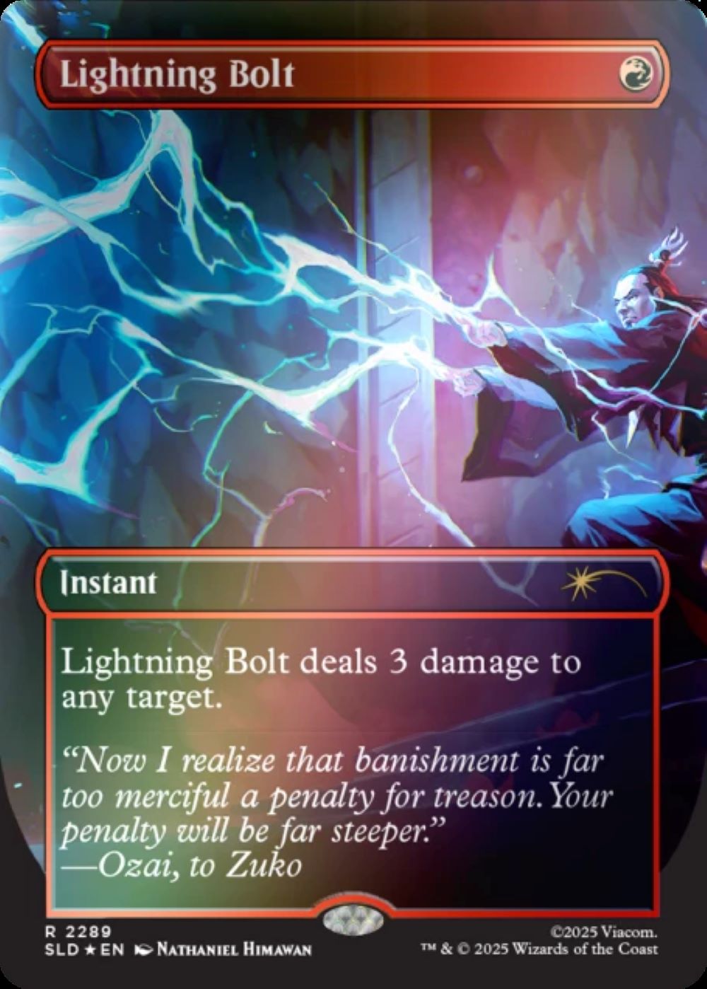 Magic the Gathering Avatar the Last Air Bender Secret Lair - Everything Changed Rainbow Foil Edition、Magic the Gathering、kayou