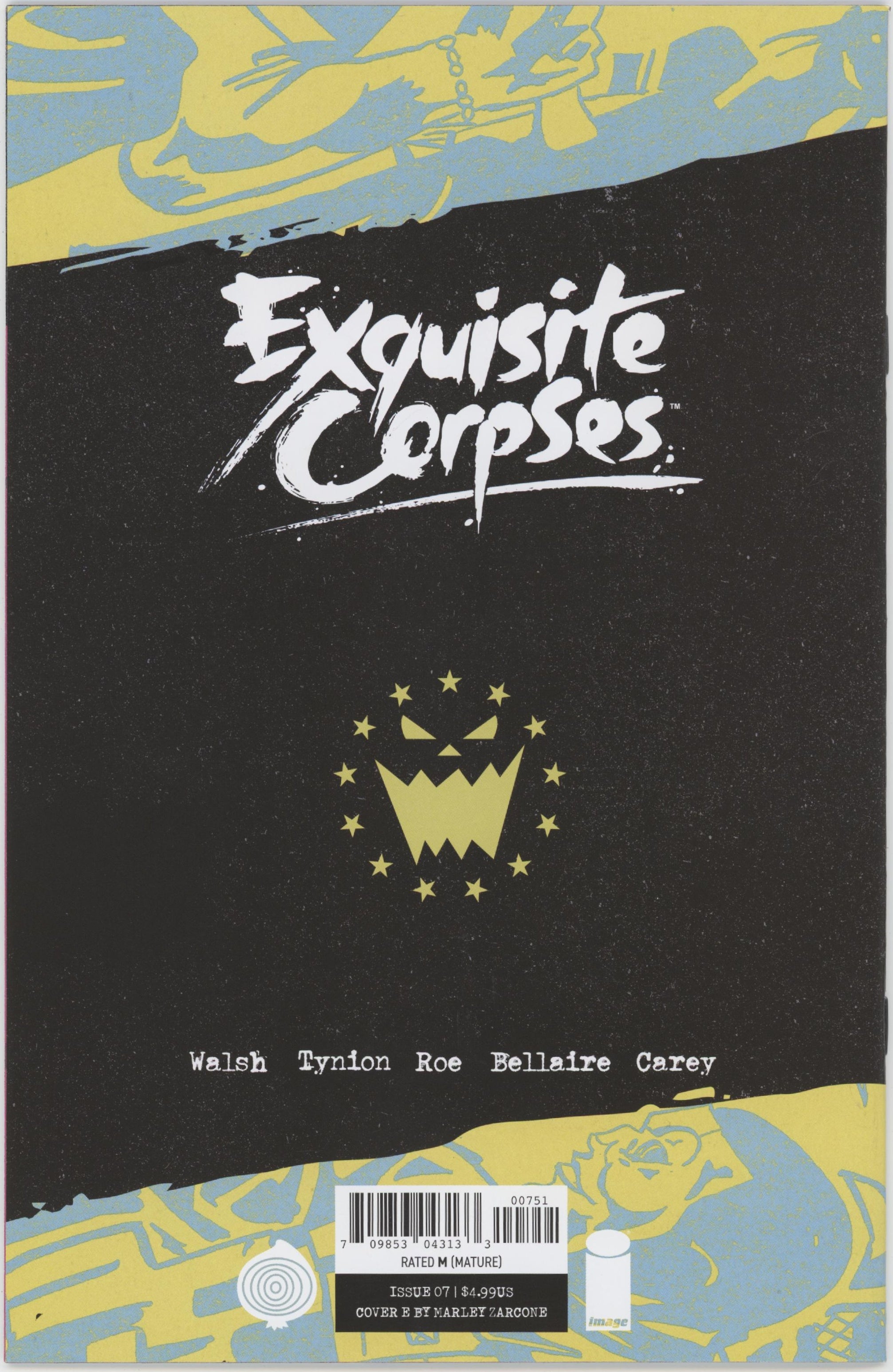 Exquisite Corpses #7 Cover E 1 in 25 Marley Zarcone Variant (Mature)、Image Comics、kayou