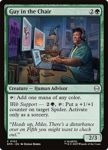 Guy in the Chair、Magic: The Gathering、kayou