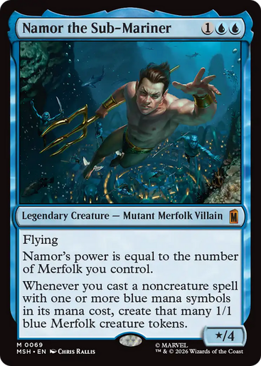 Namor the Sub-Mariner (Foil) | Marvel Super Heroes、Magic: The Gathering、kayou