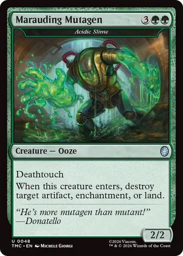 Acidic Slime Marauding Mutagen | Teenage Mutant Ninja Turtles Eternal、Magic: The Gathering、kayou